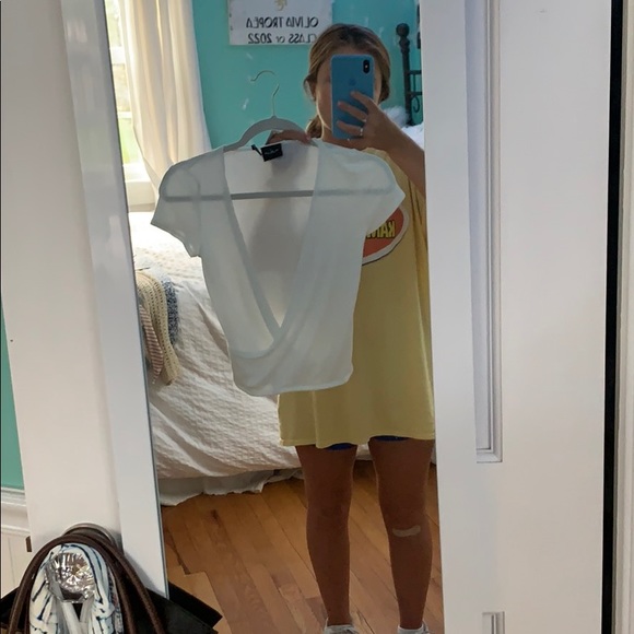 Urban Outfitters V Neck Surplice Wrap - Picture 2 of 3